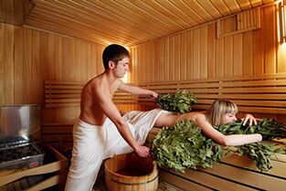 bad en sauna voor potentie