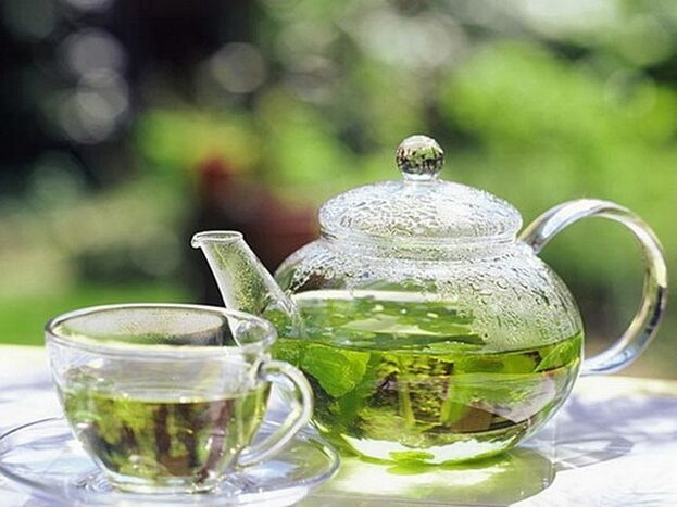groene thee om de potentie te vergroten