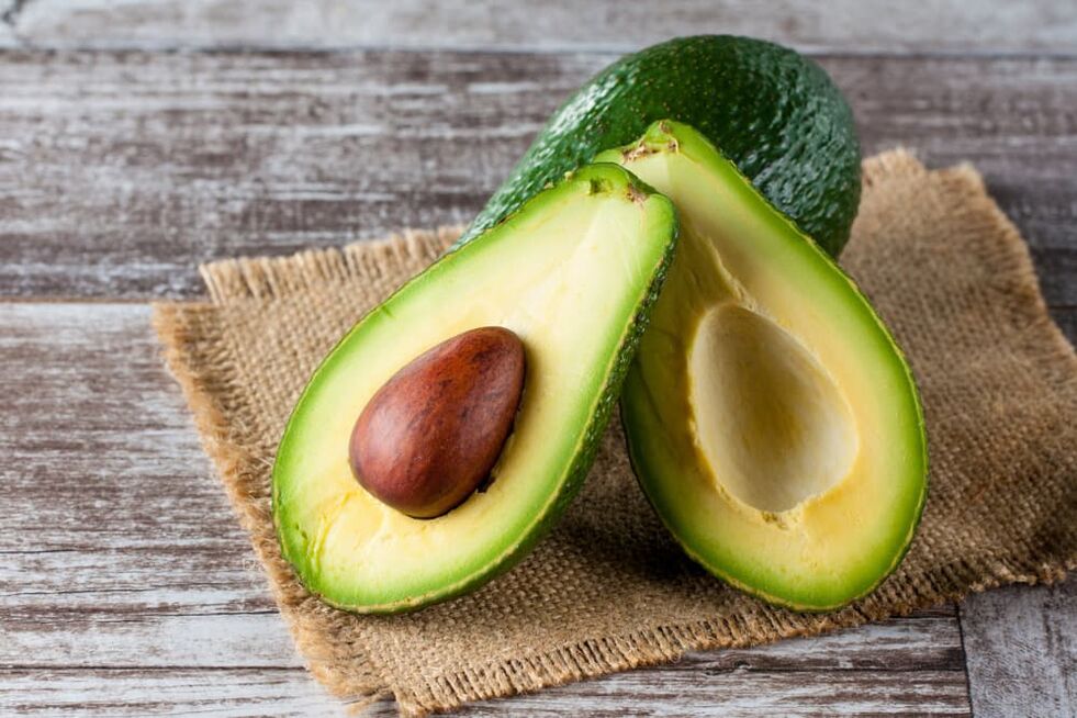 Avocado maakt deel uit van een salade die de mannelijke potentie versterkt