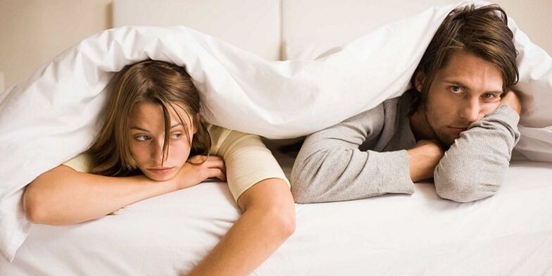 problemen in bed vanwege lage potentie